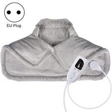 Load image into Gallery viewer, Electric Heated Thermal Shawl On The Back And The Neck, UK Plug (Creamy-white), EU Plug (Creamy-white), US Plug (Creamy-white), AU Plug (Creamy-white), UK Plug (Dark Gray), EU Plug (Dark Gray), US Plug (Dark Gray), AU Plug (Dark Gray)