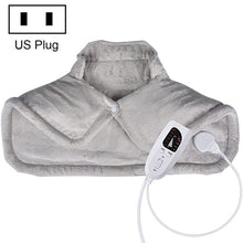 Load image into Gallery viewer, Electric Heated Thermal Shawl On The Back And The Neck, UK Plug (Creamy-white), EU Plug (Creamy-white), US Plug (Creamy-white), AU Plug (Creamy-white), UK Plug (Dark Gray), EU Plug (Dark Gray), US Plug (Dark Gray), AU Plug (Dark Gray)