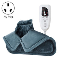 Load image into Gallery viewer, Electric Heated Thermal Shawl On The Back And The Neck, UK Plug (Creamy-white), EU Plug (Creamy-white), US Plug (Creamy-white), AU Plug (Creamy-white), UK Plug (Dark Gray), EU Plug (Dark Gray), US Plug (Dark Gray), AU Plug (Dark Gray)