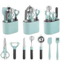 Load image into Gallery viewer, Stainless Steel Peeler Kitchen Gadgets Set With Storage Holder, 5 PCS / Set, 6 PCS / Set, 8 PCS / Set
