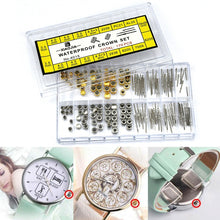 Load image into Gallery viewer, 170 PCS / Box C012 Watch Accessories Epoxy Watch Crown and Stem Repair Parts, 170 PCS / Box C012