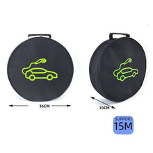 Load image into Gallery viewer, Car Charging Cable Storage Bag Carry Bag For Electric Vehicle Charger Plugs,Spec:, Round Without Logo, Round  With Logo, Square Without Logo, Square With Logo, Large With Logo, Large Without Logo