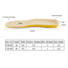 Load image into Gallery viewer, Imitation Lamb Wool Thickened Invisible Thermal Insole, S, L