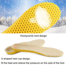 Load image into Gallery viewer, Imitation Lamb Wool Thickened Invisible Thermal Insole, S, L