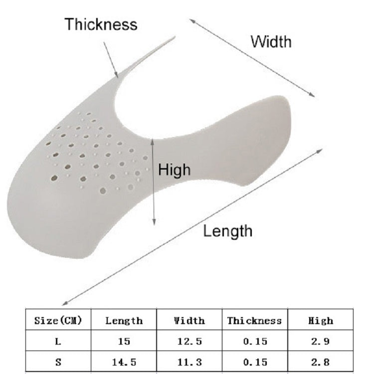 2 PCS Sneakers Shield Anti-crease Anti-wrinkle Shoe Support