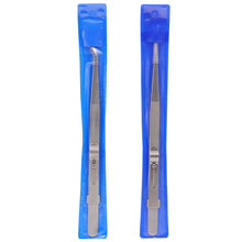 Load image into Gallery viewer, Diamond Jewellery Tweezers With Slotted Stainless Steel Tweezers ,Spec:, Straight, Bending