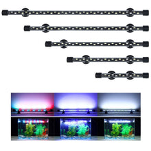 Load image into Gallery viewer, 90-260V Aquarium Diving Light LED Fish Tank Light, Q20BW Blue+White Light, Q30BW Blue+White Light, Q40BW  Blue+White Light, Q50BW Blue+White Light, Q60BW  Blue+White Light, Q20CF RGB Light, Q30CF  RGB Light, Q40CF  RGB Light, Q50CF  RGB Light          ...