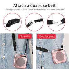 Load image into Gallery viewer, S17 Mini Portable Tour Guide Teaching Loudspeaker with Screen Display, S17 (Cool Black)