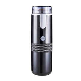 Fully Automatic Portable Wireless Coffee Machine, Black