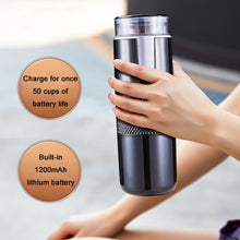 Load image into Gallery viewer, Fully Automatic Portable Wireless Coffee Machine, Black