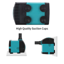 Load image into Gallery viewer, Aquarium Submersible Water Pump Fountain Filter Fish Pond,EU Plug, EB-301 3W, EB-302 6W, EB-303 10W, EB-304 15W, EB-305 25W, EB-306 35W, EB-307 50W, EB-308 60W
