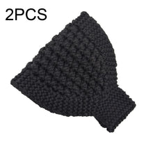 Load image into Gallery viewer, 2 PCS Knitted Headband Warm Ear Protection Widened Head Cover Hair Accessories, Creamy-white, Dark Gray, Light Grey, Black, Red, Pink, Khaki, Cream Color