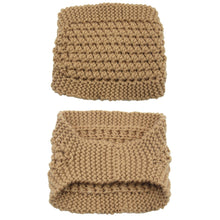 Load image into Gallery viewer, 2 PCS Knitted Headband Warm Ear Protection Widened Head Cover Hair Accessories, Creamy-white, Dark Gray, Light Grey, Black, Red, Pink, Khaki, Cream Color