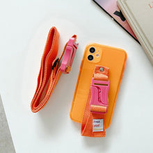 Load image into Gallery viewer, 2PCS Crossbody Adjustable Phone Strap Phone Case Camera Bag Lanyard, Orange, Red, Blue, Purple