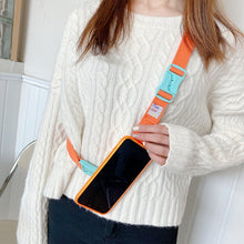 Load image into Gallery viewer, 2PCS Crossbody Adjustable Phone Strap Phone Case Camera Bag Lanyard, Orange, Red, Blue, Purple