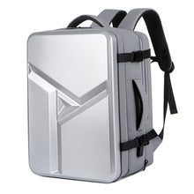 Load image into Gallery viewer, Large-capacity Waterproof Expandable Hard Shell Backpack with USB Charging Hole, 161 Light Grey, 161 Black, 161 Dark Gray, 162 Black, 162 Deep Gray, 162 Light Gray