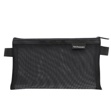 Load image into Gallery viewer, Hechooses D033 Transparent Mesh Exam Portable Pen Bag, Style:, Square (Black), Square (White), Square (Gray), Square (Pink), Square (Blue), Square (Green), Triangle (Black), Triangle (White), Triangle (Gray), Triangle (Pink), Triangle (Blue)           ...