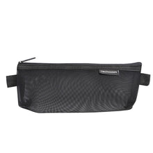 Load image into Gallery viewer, Hechooses D033 Transparent Mesh Exam Portable Pen Bag, Style:, Square (Black), Square (White), Square (Gray), Square (Pink), Square (Blue), Square (Green), Triangle (Black), Triangle (White), Triangle (Gray), Triangle (Pink), Triangle (Blue)           ...