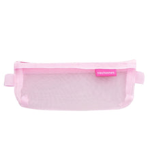 Load image into Gallery viewer, Hechooses D033 Transparent Mesh Exam Portable Pen Bag, Style:, Square (Black), Square (White), Square (Gray), Square (Pink), Square (Blue), Square (Green), Triangle (Black), Triangle (White), Triangle (Gray), Triangle (Pink), Triangle (Blue)           ...