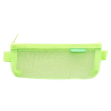 Load image into Gallery viewer, Hechooses D033 Transparent Mesh Exam Portable Pen Bag, Style:, Square (Black), Square (White), Square (Gray), Square (Pink), Square (Blue), Square (Green), Triangle (Black), Triangle (White), Triangle (Gray), Triangle (Pink), Triangle (Blue)           ...
