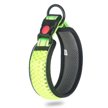 Load image into Gallery viewer, Honeycomb Net Dog Collar Neck Collar Breathable Reflective Anti-Strangle Collar, XS, S, M, L, XL