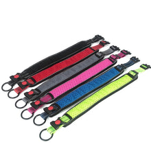 Load image into Gallery viewer, Honeycomb Net Dog Collar Neck Collar Breathable Reflective Anti-Strangle Collar, XS, S, M, L, XL
