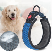Load image into Gallery viewer, Honeycomb Net Dog Collar Neck Collar Breathable Reflective Anti-Strangle Collar, XS, S, M, L, XL