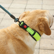 Load image into Gallery viewer, Honeycomb Net Dog Collar Neck Collar Breathable Reflective Anti-Strangle Collar, XS, S, M, L, XL