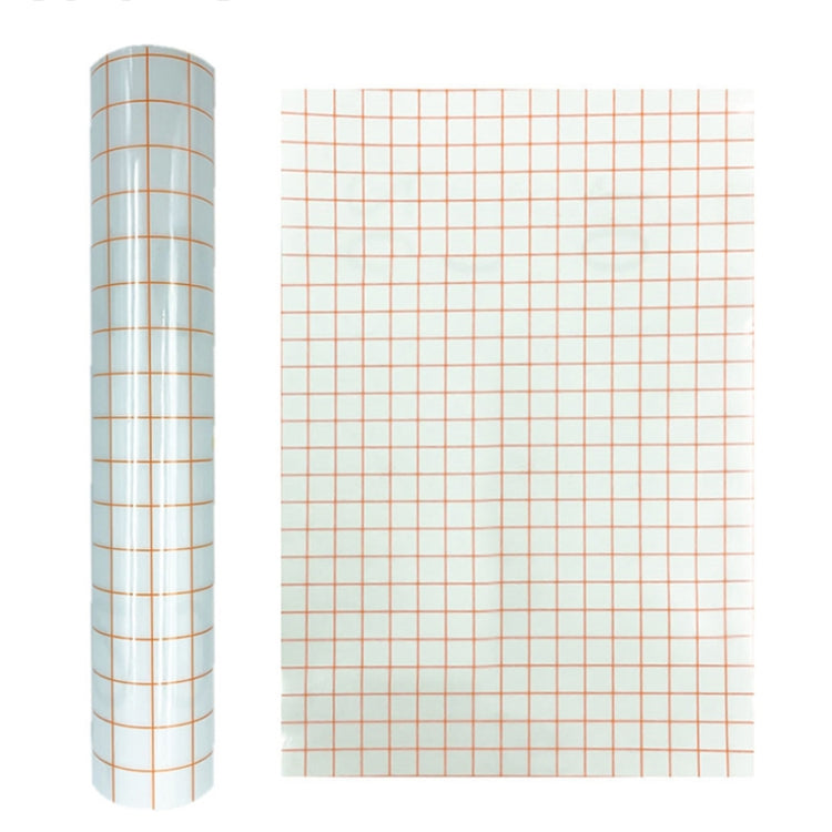 Self Adhesive Clear Lattice PVC Vinyl Positioning Transfer Film