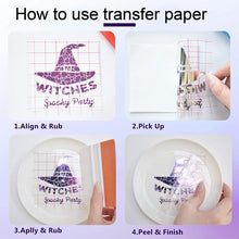 Load image into Gallery viewer, Self Adhesive Clear Lattice PVC Vinyl Positioning Transfer Film