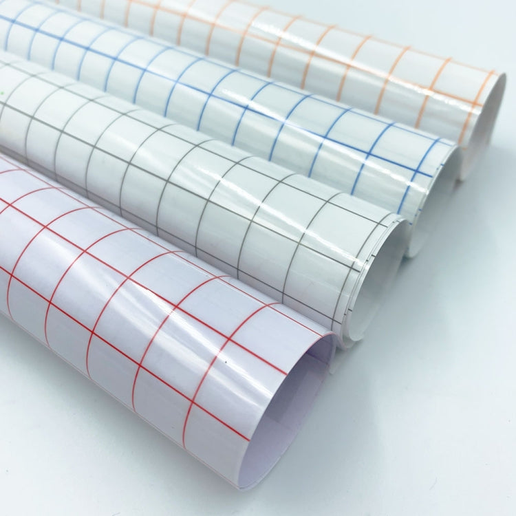 Self Adhesive Clear Lattice PVC Vinyl Positioning Transfer Film