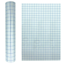 Load image into Gallery viewer, Self Adhesive Clear Lattice PVC Vinyl Positioning Transfer Film