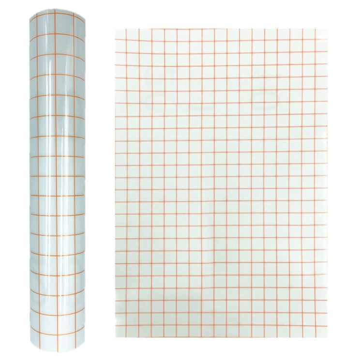 Self Adhesive Clear Lattice PVC Vinyl Positioning Transfer Film