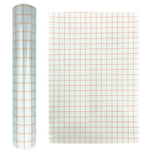 Load image into Gallery viewer, Self Adhesive Clear Lattice PVC Vinyl Positioning Transfer Film