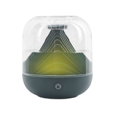 Load image into Gallery viewer, FX-039 USB Charging Ambient Light Humidifier Mountain Mini Wireless Humidifier, Green, White, Wine Red
