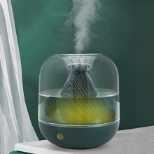 Load image into Gallery viewer, FX-039 USB Charging Ambient Light Humidifier Mountain Mini Wireless Humidifier, Green, White, Wine Red