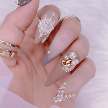 Load image into Gallery viewer, 5D Three-dimensional Carved Nail Art Stickers Rose Pattern Embossed Nail Stickers, Stz-5D09, Stz-5D10, Stz-5D11, Stz-5D12, Stz-5D13, Stz-5D14, Stz-5D15, Stz-5D16