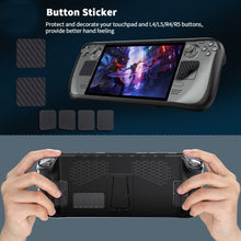 Load image into Gallery viewer, JYS For Steam Deck Handheld TPU Case + Touchpad Button Sticker, TPU Case + Touchpad Button Sticker