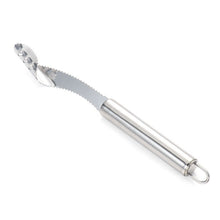 Load image into Gallery viewer, 10 PCS Stainless Steel Pepper Seed Decator Fruit Kernel Knife, Round Handle, Diplonema Handle