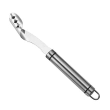 Load image into Gallery viewer, 10 PCS Stainless Steel Pepper Seed Decator Fruit Kernel Knife, Round Handle, Diplonema Handle
