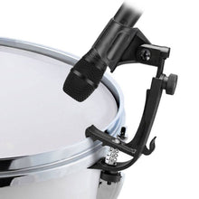 Load image into Gallery viewer, 2 PCS  Adjustable Clip On Drum Rim Shock Mount Microphone Mic Clamp Holder, M00661