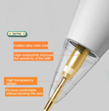 Load image into Gallery viewer, For Apple Pencil 1/2 Transparent Replacement Pen Tip Transform Nib,Style:, 5.0 Golden Needle, 6.0 Golden Needle, 7.0 Golden Needle, 5.0 Silver Needle, 6.0 Silver Needle, 7.0 Silver Needle