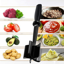 Load image into Gallery viewer, Meat Chopper Hand Held Stirring Grinder, Green, Black, Red