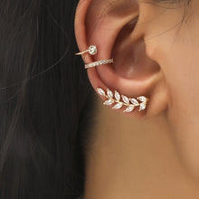 Load image into Gallery viewer, Simple Small Drilling Lug Clip Geometric Zircon Earrings, DZ-523, DZ-522, DZ-521, DZ-520, DZ-519, DZ-518, DZ-517, DZ-516, DZ-515, DZ-514, DZ-513, DZ-512, DZ-510, DZ-509