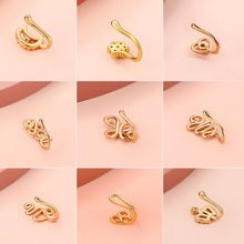 Load image into Gallery viewer, U-shaped Nose Clip Copper Inlaid With Zircon Nose Decoration, Color: G-189 Silver, G-364 Gold, G-365 Silver, G-247 Gold, G-248 Silver, G-251 Gold, G-252 Silver, G-253 Gold, G-254 Silver, G-235 Gold, G-236 Silver, G-231 Gold, G-232 Silver, G-249 Gold   ...