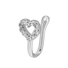 Load image into Gallery viewer, U-shaped Nose Clip Copper Inlaid With Zircon Nose Decoration, Color: G-189 Silver, G-364 Gold, G-365 Silver, G-247 Gold, G-248 Silver, G-251 Gold, G-252 Silver, G-253 Gold, G-254 Silver, G-235 Gold, G-236 Silver, G-231 Gold, G-232 Silver, G-249 Gold   ...