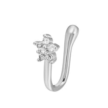 Load image into Gallery viewer, U-shaped Nose Clip Copper Inlaid With Zircon Nose Decoration, Color: G-189 Silver, G-364 Gold, G-365 Silver, G-247 Gold, G-248 Silver, G-251 Gold, G-252 Silver, G-253 Gold, G-254 Silver, G-235 Gold, G-236 Silver, G-231 Gold, G-232 Silver, G-249 Gold   ...