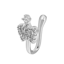 Load image into Gallery viewer, U-shaped Nose Clip Copper Inlaid With Zircon Nose Decoration, Color: G-189 Silver, G-364 Gold, G-365 Silver, G-247 Gold, G-248 Silver, G-251 Gold, G-252 Silver, G-253 Gold, G-254 Silver, G-235 Gold, G-236 Silver, G-231 Gold, G-232 Silver, G-249 Gold   ...
