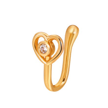 Load image into Gallery viewer, U-shaped Nose Clip Copper Inlaid With Zircon Nose Decoration, Color: G-189 Silver, G-364 Gold, G-365 Silver, G-247 Gold, G-248 Silver, G-251 Gold, G-252 Silver, G-253 Gold, G-254 Silver, G-235 Gold, G-236 Silver, G-231 Gold, G-232 Silver, G-249 Gold   ...