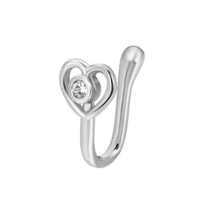 Load image into Gallery viewer, U-shaped Nose Clip Copper Inlaid With Zircon Nose Decoration, Color: G-189 Silver, G-364 Gold, G-365 Silver, G-247 Gold, G-248 Silver, G-251 Gold, G-252 Silver, G-253 Gold, G-254 Silver, G-235 Gold, G-236 Silver, G-231 Gold, G-232 Silver, G-249 Gold   ...